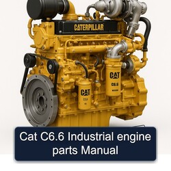 Caterpillar C6.6 CAT Industrial Engine Parts Catalog PDF