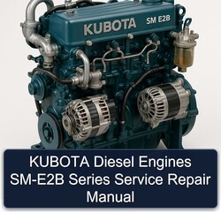 KUBOTA Diesel Engines SM-E2B Series Manual de servicio y reparación 