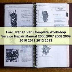 2006-2013 Ford Transit Van Service Repair Workshop Manual PDF