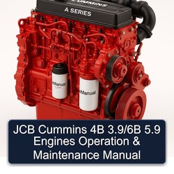 JCB Cummins 4B 3.9/6b 5.9 Engines Operation Service Repair Workshop Manual PDF