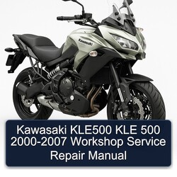 2000-2007 Kawasaki Versys KLE500 KLE 500 Service Repair Workshop Manual PDF