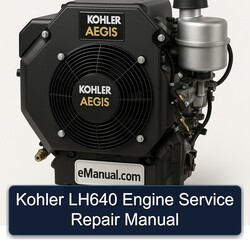 Kohler Aegis Series LH640 Engine Service Repair Workshop Manual PDF
