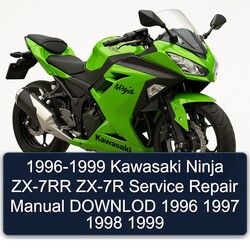 1996-1999 Kawasaki Ninja ZX-7RR ZX-7R Downlod Service Repair Workshop Manual PDF