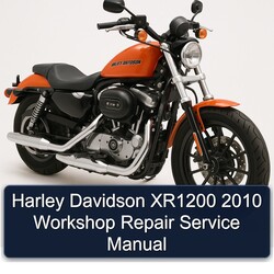 2010 Harley Davidson XR1200 Service Repair Workshop Manual PDF