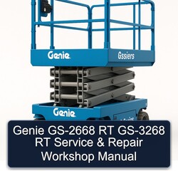 Genie GS-2668 RT GS-3268 Service Repair Workshop Manual PDF