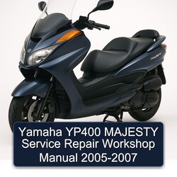 2005-2007 Yamaha Majesty YP400 Service Repair Workshop Manual PDF