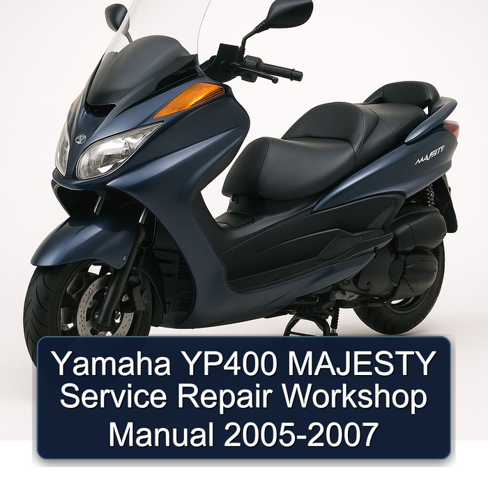 2005-2007 Yamaha Majesty YP400 Service Repair Workshop Manual PDF