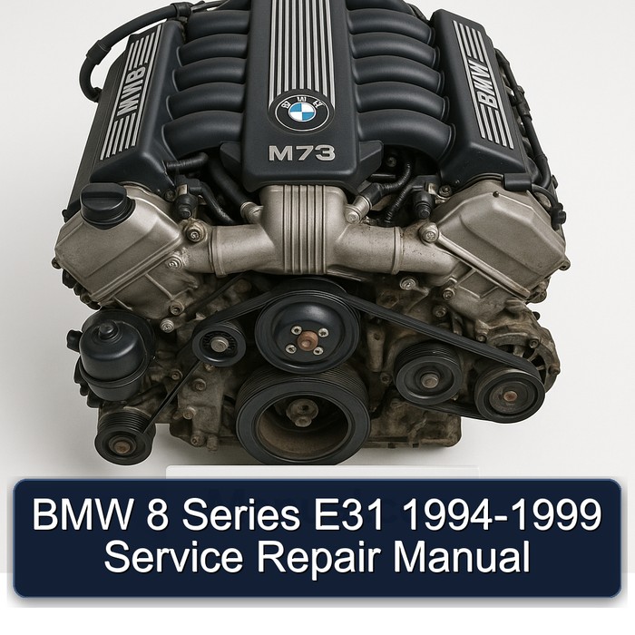 1994-1999 BMW 8 Series E31 Service Repair Workshop Manual PDF