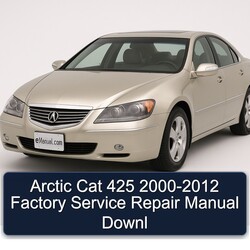2000-2012 Arctic CAT 425 - Downl Service Repair Workshop Manual PDF