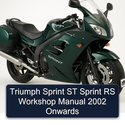 2002 Triumph Sprint ST RS Onwards Service Repair Workshop Manual PDF