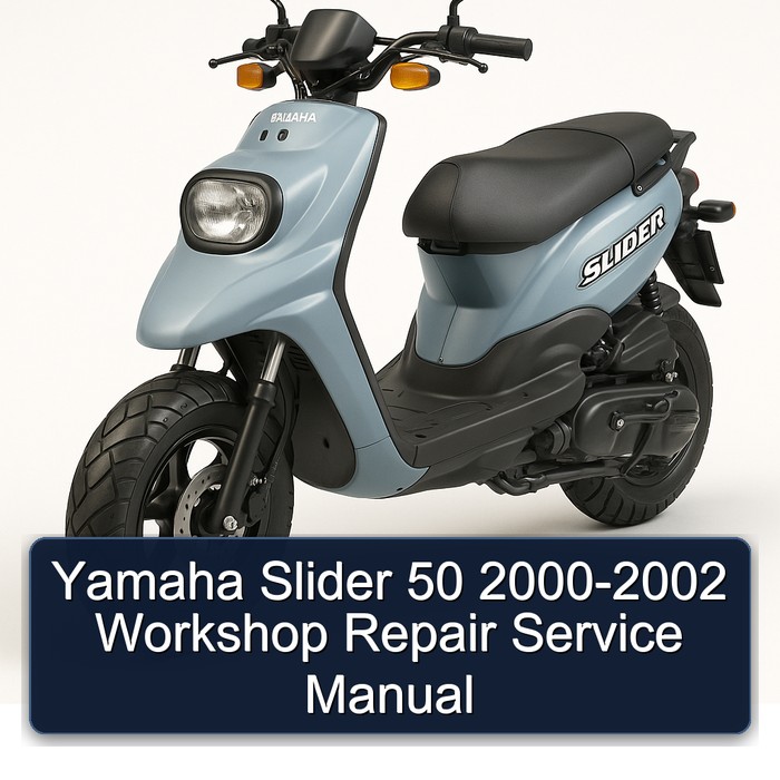 2000-2002 Yamaha Slider EW50 50 Service Repair Workshop Manual PDF