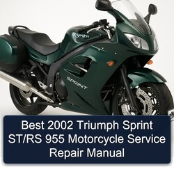 2002 Triumph Sprint Best St/rs 955 Motorcycle Service Repair Workshop Manual PDF