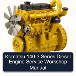 Komatsu 140 3 140-3 Series Diesel Engine Service Repair Workshop Manual PDF