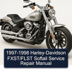 1997-1998 Harley Davidson Softail Harley-davidson Fxst/flst Service Repair Workshop Manual PDF