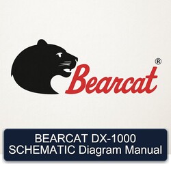 Bearcat DX-1000 Electrical Wiring Diagrams PDF
