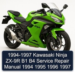1994-1997 Kawasaki Ninja ZX-9R B1 B4 Service Repair Workshop Manual PDF