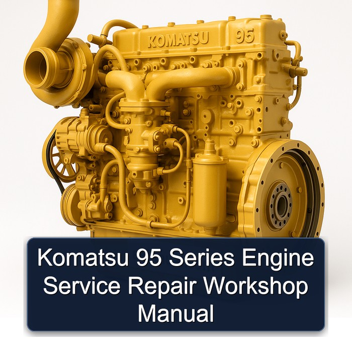 Komatsu 95 Series Engine Service Repair Workshop Manual PDF