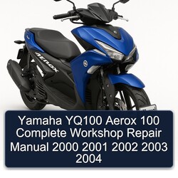 2000-2004 Yamaha Aerox YQ100 100 Service Repair Workshop Manual PDF