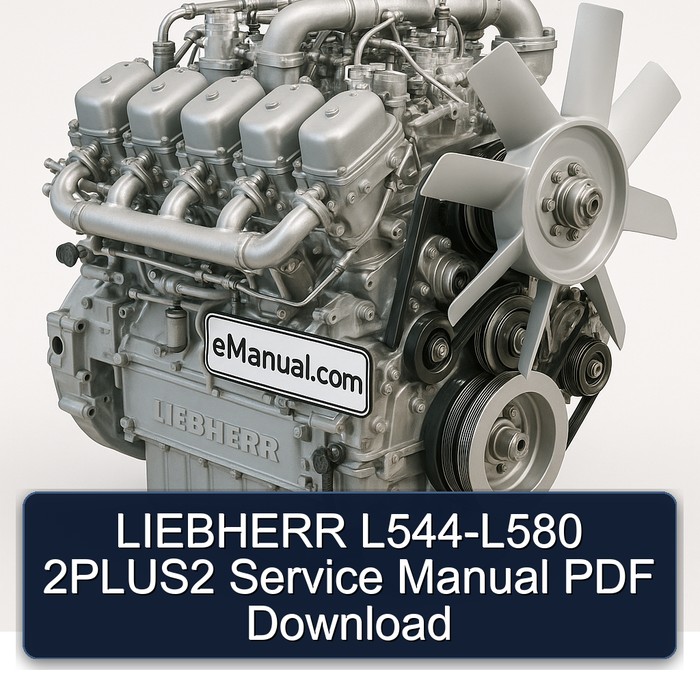 Liebherr Series Manuals L544-L580 2plus2 Service Repair Workshop Manual PDF
