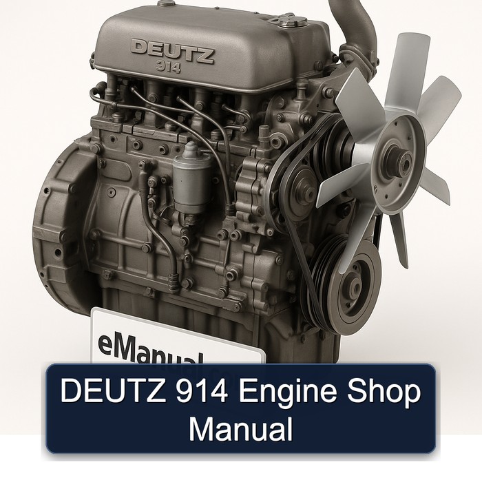 Deutz 914 Engine Shop Service Repair Workshop Manual PDF