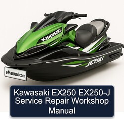 Kawasaki EX250 EX250-J Service Repair Workshop Manual PDF