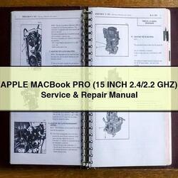 Apple Macbook PRO (15 Inch 2.4/2.2 Ghz) Service Repair Workshop Manual PDF
