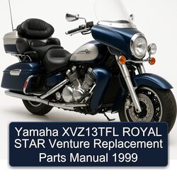 1999 Yamaha Royal Star Venture XVZ13TFL Replacement Parts Catalog PDF