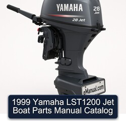 1999 Yamaha LST1200 Jet Boat Parts Catalog PDF
