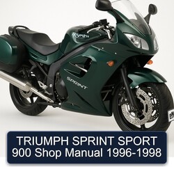 1996-1998 Triumph Sprint Sport 900 Shop Service Repair Workshop Manual PDF