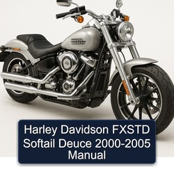 2000-2005 Harley Davidson Softail Fxstd Deuce Service Repair Workshop Manual PDF
