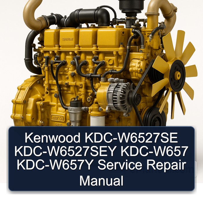 Komatsu KDC 410 Kenwood Kdc-w6527se Kdc-w6527sey KDC-W657 KDC-W657Y Service Repair Workshop Manual PDF