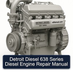 Detroit Diesel 638 Series Engine Service Repair Workshop Manual PDF