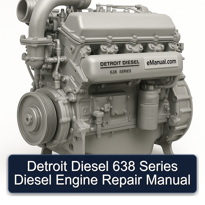 Detroit Diesel 638 Series Engine Service Repair Workshop Manual PDF