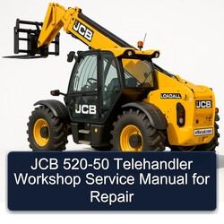 JCB 520-50 Telehandler Service Repair Workshop Manual PDF