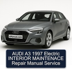 1997 Audi A3 Electric Interior Maintenace Service Repair Workshop Manual PDF