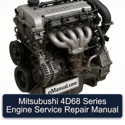 Mitsubishi 6 A Series Mitsubushi 4d68 Engine Service Repair Workshop Manual PDF
