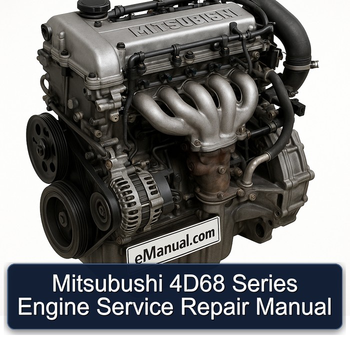 Mitsubishi 6 A Series Mitsubushi 4d68 Engine Service Repair Workshop Manual PDF