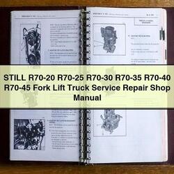 Still R70-20 R70-25 R70-30 R70-35 R70-40 R70-45 Fork Lift Truck Shop Service Repair Workshop Manual PDF