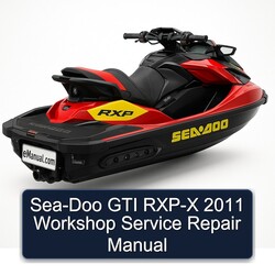 2011 SEA-DOO GTI RXP-X Service Repair Workshop Manual PDF