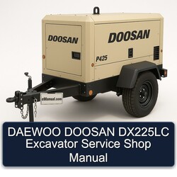 Daewoo Doosan DX225LC Excavator Shop Service Repair Workshop Manual PDF
