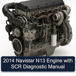 2014 Navistar N13 Engine SCR Diagnostic Service Repair Workshop Manual PDF