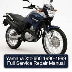1990-1999 Yamaha XTZ Models XTZ-660 Service Repair Workshop Manual PDF