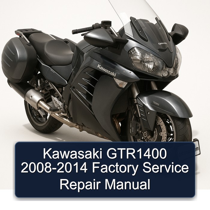 2008-2014 Kawasaki GTR Series GTR1400 Service Repair Workshop Manual PDF