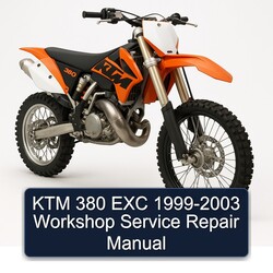 1999-2003 KTM 380 EXC Service Repair Workshop Manual PDF