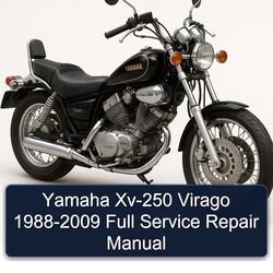 1988-2009 Yamaha Virago XV-250 Service Repair Workshop Manual PDF