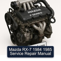 1984-1985 Mazda RX Models RX-7 Service Repair Workshop Manual PDF