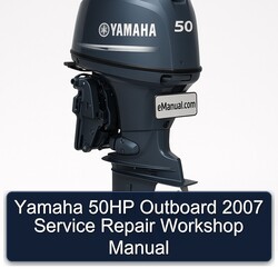2007 Yamaha 50HP Outboard Service Repair Workshop Manual PDF