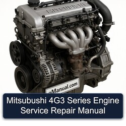 Mitsubishi 6 A Series Mitsubushi 4g3 Engine Service Repair Workshop Manual PDF