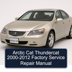 2000-2012 Arctic CAT Thundercat Service Repair Workshop Manual PDF