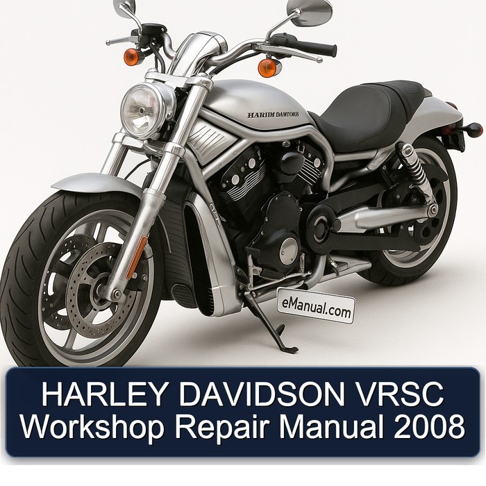 2008 Harley Davidson Vrsc Service Repair Workshop Manual PDF